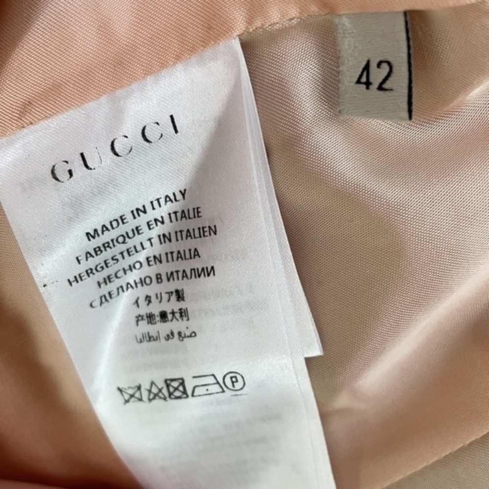 Gucci Light Blue Blazer with Dark Teal Trim - Picture 5 of 16